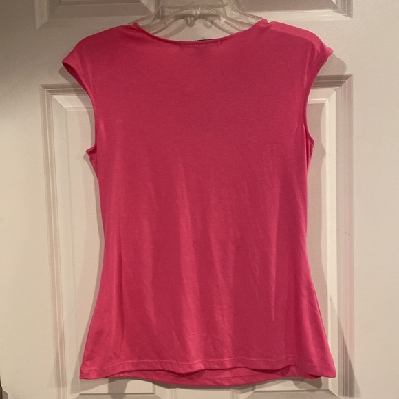Small 89th & Madison pink sleeveless tshirt - new with tags - Picture 3 of 3